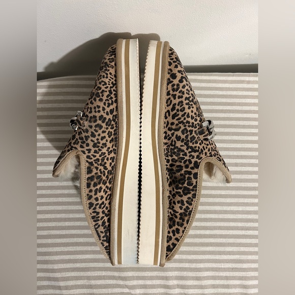 DOLCE VITA Haiden Womens Leopard Suede Slippers - Picture 11 of 14